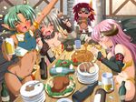  4:3 4girls everyone foless fonfon food game_cg ikazuchi_no_senshi_raidy ikazuchi_no_senshi_raidy_3 ikazuchi_no_senshi_raidy_iii multiple_girls raidy tiss zyx 