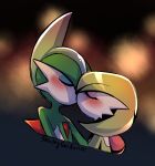 blush duo eyes_closed eyeshadow female gallade gardevoir generation_3_pokemon generation_4_pokemon grace_(sketchygarden) kissing makeup male nintendo noble_(sketchygarden) pokemon pokemon_(species) sketch sketchygarden