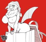 absol anthro aphrodite aphrodite_the_absol breasts claws generation_3_pokemon gift hi_res looking_pleasured nintendo pokemon pokemon_(species) sketch