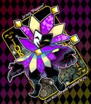  bad_id bad_pixiv_id card dimentio french jester joker mario_(series) naco24 no_humans paper_mario playing_card solo super_mario_bros. super_paper_mario translated 