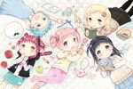  akemi_homura animal_hood anthony_(madoka_magica) apple asymmetrical_hair black_hair blonde_hair blue_eyes blue_hair blush_stickers book bow bunny bunny_hood candy casual cat_hood cd_case child dress drill_hair elephant facial_hair finger_sucking food fruit giraffe glasses gum_(vivid_garden) hair_bow hair_ornament hairband hairclip hood hoodie kaname_madoka kyubey long_hair lying mahou_shoujo_madoka_magica miki_sayaka multiple_girls mustache open_clothes open_hoodie pants pantyhose pink_eyes pink_hair plaid plaid_skirt purple_eyes red_eyes red_hair sakura_kyouko short_hair short_twintails side_ponytail skirt socks striped striped_legwear stuffed_animal stuffed_toy tomoe_mami toy twin_drills twintails wand yellow_eyes younger 