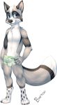  bastion bulge canid canine clothing cub fox male mammal rjgracen underwear young 