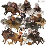  armor bad_id bad_pixiv_id balin beard bifur bilbo_baggins bofur bombur dori_(the_hobbit) dwalin facial_hair fili gloin horse kili_(the_hobbit) kuroihato multiple_boys nori_(the_hobbit) oin ori_(the_hobbit) the_hobbit thorin_oakenshield 