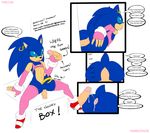  anal_penetration anthro anus balls big_butt blue_hair butt cum cum_in_ass cum_inside cum_string ear_piercing english_text erection gay girly glory_hole green_eyes habbodude hair handjob hedgehog male mammal orgasm penetration penis piercing sega sex smile sonic_(series) sonic_the_hedgehog text thecon 