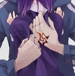  1girl bad_id bad_pixiv_id command_spell fate/zero fate_(series) hug kururi matou_kariya matou_sakura purple_hair 