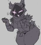  2024 5_fingers anthro bent_over breasts clothed clothing epic_games female female_anthro fingers fortnite grey_background inner_ear_fluff kittrumi mammal medium_breasts open_mouth open_smile raven_team_leader simple_background smile standing tuft wide_hips 