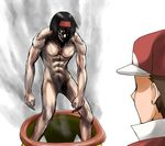  2boys erika_(pokemon) genderswap gym_leader highres multiple_boys nintendo nude pokemon red red_(pokemon) shingeki_no_kyojin turizao victreebel what you_gonna_get_raped 
