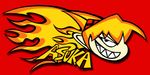  2nd_children comic grin logo long_hair manga neon_genesis_evangelion plugsuit red_hair redhead smile soryu_asuka_langley teeth 