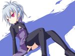  black_legwear darker_than_black kuro_(be_ok) panties purple_skirt skirt solo thighhighs underwear yin 