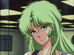  green_eyes green_hair long_hair megazone_23 screencap solo tokimatsuri_eve watermark 