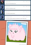  cub equine female feral fluffle_puff friendship_is_magic grass hair horse mammal mixermike622 my_little_pony photo pink_hair pony young 