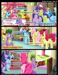  apple_bloom_(mlp) applejack_(mlp) birthday blue_eyes blush book comic cub cupcake cutie_mark derpy_hooves_(mlp) dialog door dragon dragon_you_over! ear english_text equine female feral fluttershy_(mlp) friendship_is_magic green_eyes green_scales group hair horn horse kitsune_youkai male mammal mr_cake_(mlp) mrs_cake_(mlp) multi-colored_hair my_little_pony party pegasus pink_eyes pink_hair pinkie_pie_(mlp) pony purple_body purple_eyes rainbow_dash_(mlp) rarity_(mlp) red_eyes scalie scootaloo_(mlp) sibling sisters spike_(mlp) text twilight_sparkle_(mlp) unicorn wings young 