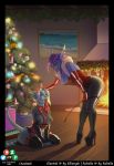  azaleesh breasts christmas draenei elantiel female holidays humanoid nipples rubella video_games voidelf warcraft whip 