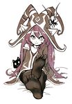  aa2233a cat crossed_legs feet hat league_of_legends looking_at_viewer lulu_(league_of_legends) monochrome pantyhose pix pointy_ears pov_feet red_hair sepia sitting soles solo yellow_eyes 