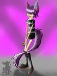  cat_ears catgirl clothed clothing cute female gorillaz kimigryphon noodle smile solo 