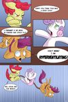  amber_eyes apple_bloom_(mlp) comic cub cutie_mark_crusaders_(mlp) dialog english_text equine falling fauxsquared female feral friendship_is_magic fur green_eyes group hair horn horse mammal my_little_pony orange_fur pegasus pony purple_eyes purple_hair red_hair rope scootaloo_(mlp) sweetie_belle_(mlp) text two_tone_hair unicorn white_fur wings yellow_fur young 