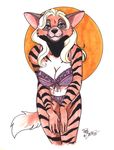 absurd_res anthro female hi_res hyena looking_at_viewer mammal pinup pose solo terrie_smith 