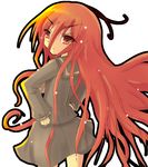  absurdres arutera_(arutema) bad_id bad_pixiv_id highres long_hair red_hair school_uniform shakugan_no_shana shana solo very_long_hair 