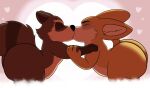 &lt;3 2024 anthro bent_over big_butt black_nose brown_body brown_ears brown_fur brown_tail butt canid canine colossalstars digital_media_(artwork) disney duo eyes_closed fennec finnick_(zootopia) fox fur guardians_of_the_galaxy hand_on_arm hand_on_shoulder hi_res kissing love male male/male mammal marvel multicolored_body multicolored_fur nude procyonid raccoon rocket_raccoon side_view tail tan_body tan_fur thick_thighs two_tone_body two_tone_fur two_tone_tail zootopia