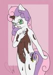  abstract_background anonjg anthro anthrofied breasts chocolate cub cutie-mark cutie_mark eyewear female friendship_is_magic glasses horn human humanized invalid_tag mammal my_little_pony nipples nude open_mouth pussy small_breasts smile solo standing sweetie_belle_(mlp) young young_human 