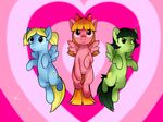  animated appendagechild axel_levante black_hair blonde_hair blossom bow bubble bubbles buttercup cute cutie_mark equine female feral green_hair group hair horse mammal my_little_pony pegasus ponification pony powerpuff_girls red_hair sibling sisters wings 