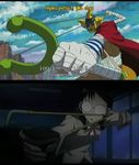  comparison glasses one_piece school_rumble screencap slingshot sogeking usopp yuuki_tsumugi_(school_rumble) 