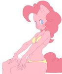  anthro anthrofied bikini blue_eyes clothing equine female friendship_is_magic hair horse looking_at_viewer mammal my_little_pony pink_hair pinkie_pie_(mlp) polywomple pony solo suggestive swimsuit tight_clothing 