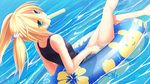  chuablesoft game_cg lovera_bride mutou_kurihito school_swimsuit swimsuits wet yuki_nao 