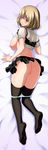  aoki_yuriko bakuman breasts nipples pantsu thighhighs 