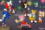  anthro black_fur blue_fur blush canine cheese_the_chao christmas clothing cream_the_rabbit fox fur gloves hedgehog holidays kissing knuckles_the_echidna mammal miles_prower mistletoe multiple_tails pink_fur red_fur rouge_the_bat scarf sega shadow_the_hedgehog shoes smile sonic_(series) sonic_the_hedgehog sonic_x surprise white_fur yellow_fur 