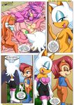  amy_rose anthro bound breasts clothing comic dialog female forced gag julie-su lesbian mobius_unleashed nude rape rouge_the_bat sally_acorn sega sonic_(series) text tikal_the_echidna 
