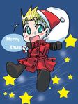  christmas lowres male_focus solo trigun vash_the_stampede 