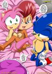  anthro bbmbbf bdsm bisexual bondage bound breasts chipmunk comic dialog erection female group hedgehog male mammal mobius_unleashed nipples nude palcomix penis rodent sally_acorn sega sonic_(series) sonic_the_hedgehog text 