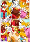  anal barby_koala canine comic cream_the_rabbit erection female fiona_fox fox fox_tail humanoid_penis male mammal miles_prower mobius_unlashed mobius_unleashed multiple_tails nipples oral penis rimming sega sex sonic_(series) straight tails 