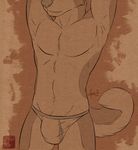  briefs bulge canine dog hushhusky husky male mammal solo underwear 