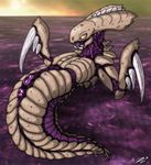  anus butt claws creep dream exoskeleton female hydralisk nightmare planet presenting purple purple_body pussy shell slashers solo spikes spines starcraft teeth vein zerg zevex 