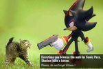  ! all_fours ambiguous_gender angry black_eyes black_fur brown_skin cat cute english_text eyes_closed feline frown fur gloves grasp grass gun hedgehog holding humor looking_down mad male nude outside plant pointy_ears quills ranged_weapon red_eyes red_fur rodent sega shadow_the_hedgehog sharp_teeth skin sonic_(series) spread_legs spreading standing teeth text tongue toy unknown_artist weapon whiskers wristband young 