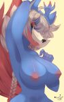  absurd_res anthro big_breasts breasts female hi_res humanoid nintendo pokemon sexy_eyes solo 