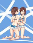  bad_id bad_pixiv_id bikini brown_eyes brown_hair clone gyakushuu_no_hoshiumi highres misaka_imouto misaka_mikoto multiple_girls short_hair swimsuit to_aru_kagaku_no_railgun to_aru_majutsu_no_index 