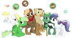  avian color_swap cutie_mark equestria-prevails equine eyewear female feral friendship_is_magic glasses group gryphon gummy_(mlp) horse lagomorph male mammal my_little_pony opal_(mlp) opalescence_(mlp) owlowiscious_(mlp) pegasus ponification pony tank_(mlp) transformed wings winona_(mlp) 