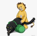  cat doll feline female feral humping kon lion male mammal sex straight strega yoruichi_shihoin 