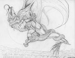  blood claws cloaca dragon duo erection female feral feral_on_feral flying forced greyscale male monochrome open_mouth penetration penis rape scalie sex sketch spread_legs spreading straight tongue tongue_out unknown_artist wings 