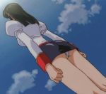  agent_aika aika_(series) animated ass panties underwear upskirt white_delmo 