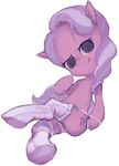  conoghi cub cutie_mark diamond_tiara_(mlp) equine female feral friendship_is_magic hair horse looking_at_viewer mammal my_little_pony panties plain_background pony socks solo two_tone_hair underwear white_background young 