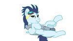  balls blue_hair equine erection eyewear feral friendship_is_magic fur goggles green_eyes hair horsecock jbond looking_at_viewer lying male mammal my_little_pony on_back pegasus penis plain_background smile soarin_(mlp) solo spread_legs spreading white_background wings wonderbolts_(mlp) young 