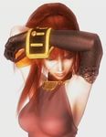  3d armpits cuff cuffs elbow_gloves gloves karin_koenig long_hair lowres official red_hair redhead render shadow_hearts shadow_hearts_ii 