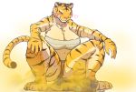  amazon blush facesitting fart feline female male mammal suzume_333 sweat tiger tribal 
