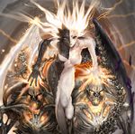  card_game dark dark_summoner demon monster_girl shirou_masamune summoner 