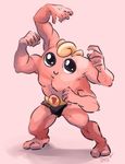  fusion gen_1_pokemon jigglypuff machamp muscle no_humans pink_skin pokemon pokemon_(creature) pokemon_(game) shirtless 