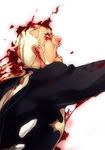  blood enrico_pucci ffc jojo_no_kimyou_na_bouken male_focus solo white_hair 